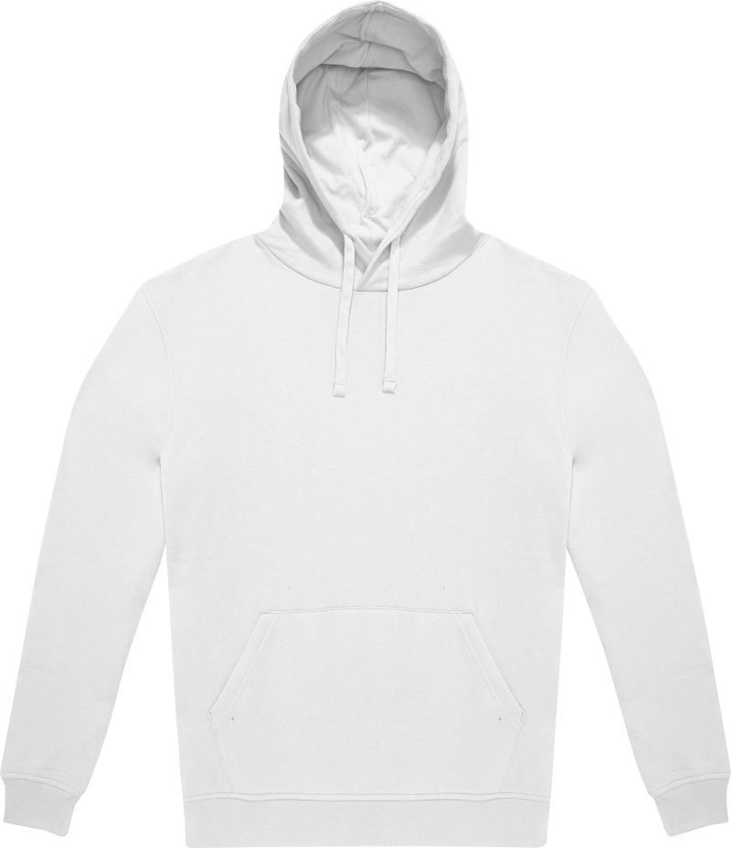 B&C Unisex Kapuzen Sweater Id.223 Hoodie – White