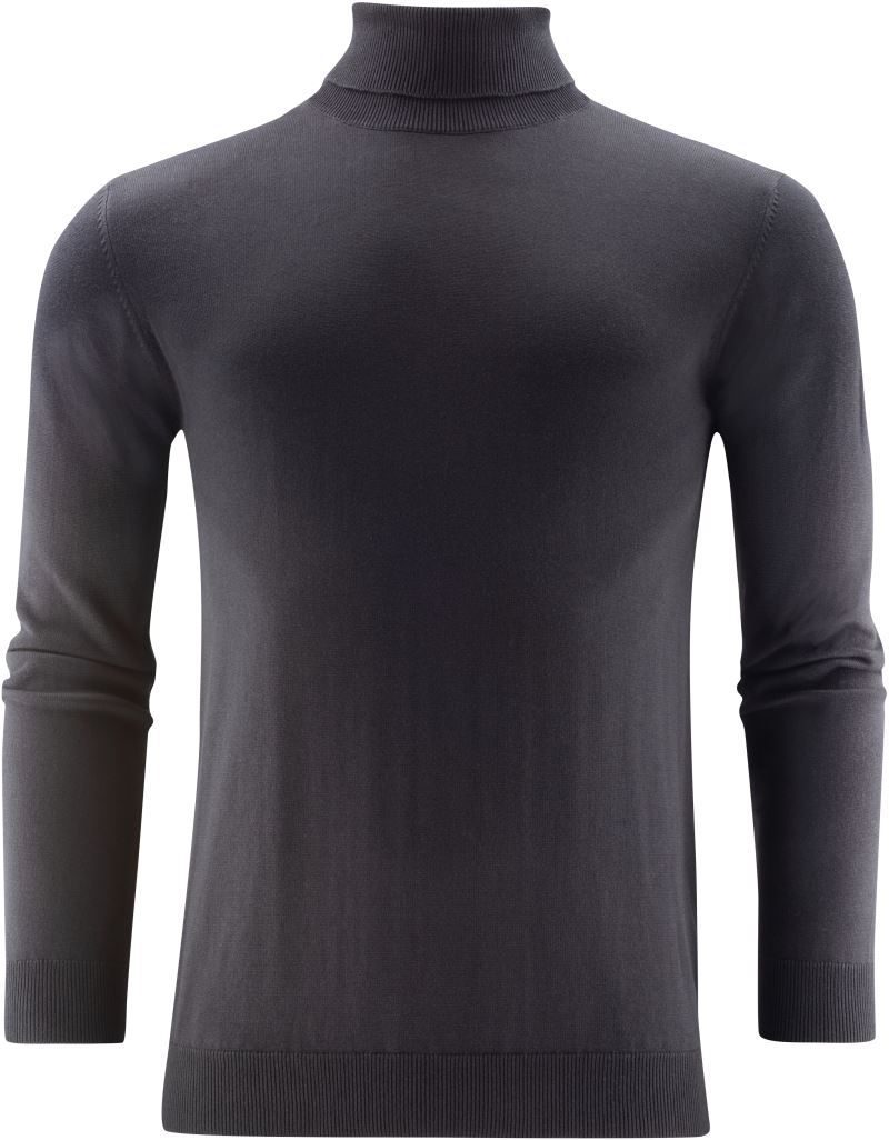 James Harvest Herren Rollkragen Pullover Ashland Turtle – Black