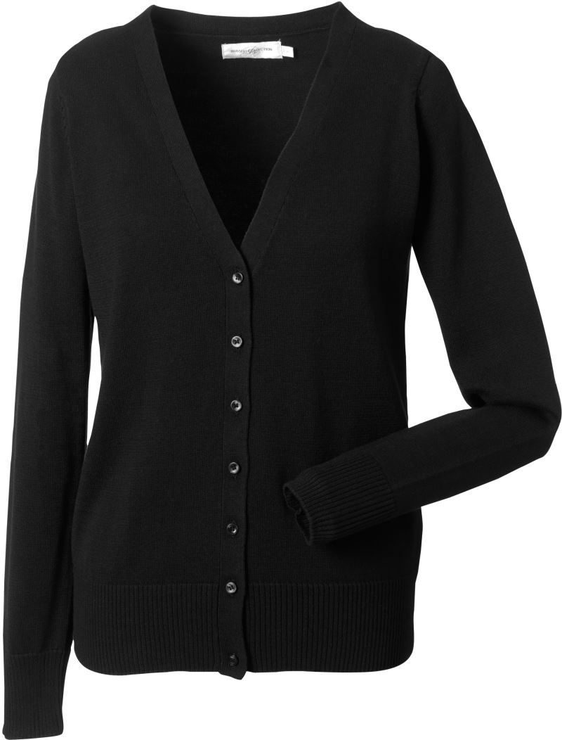 Russell Athletic Damen V-Ausschnitt Strickjacke 715F
