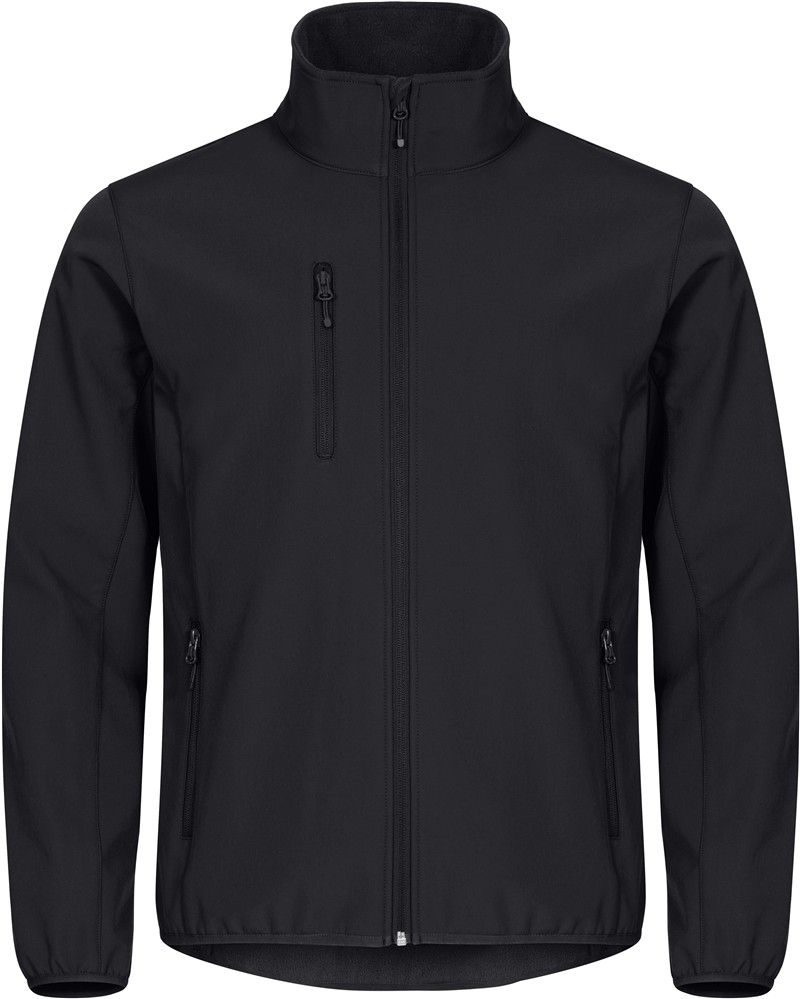 Clique Herren 3-Lagen Softshell Jacke Classic Softshell Jkt M