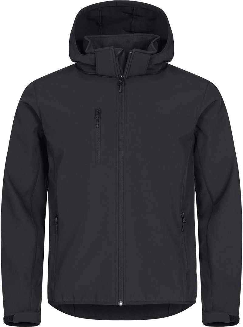Clique Herren 3-Lagen Kapuzen Softshell Jacke Classics Softshell Hoody M