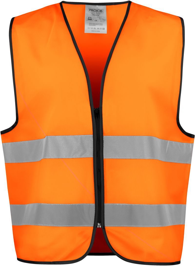 ProJob Warnweste 6709 Hi-Viz Vest – Orange/Black