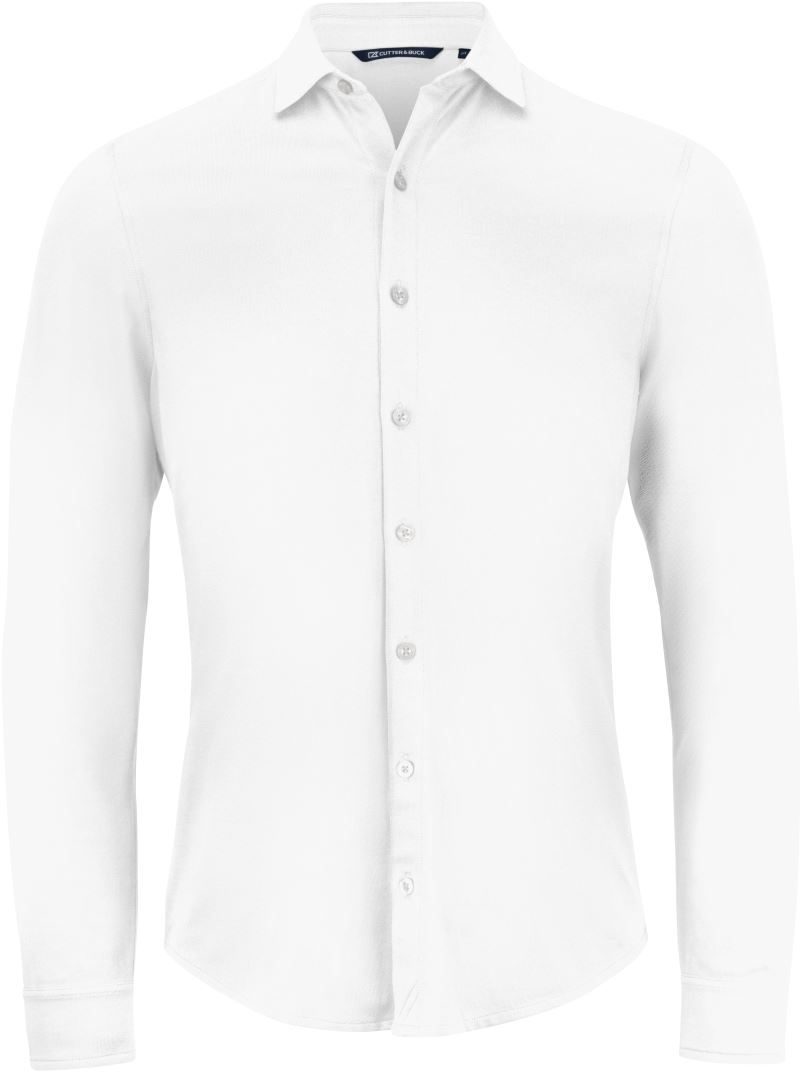Cutter & Buck Piqué Hemd langarm Advantage Shirt Men