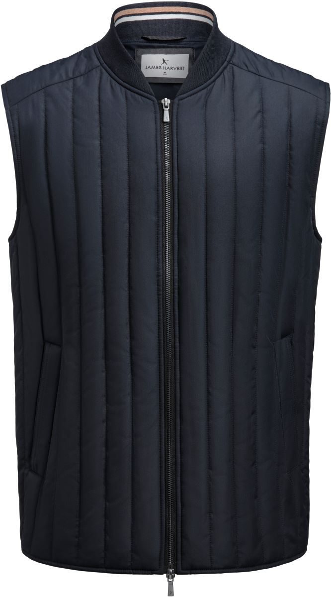 James Harvest Herren Steppweste Scarsdale Vest Men