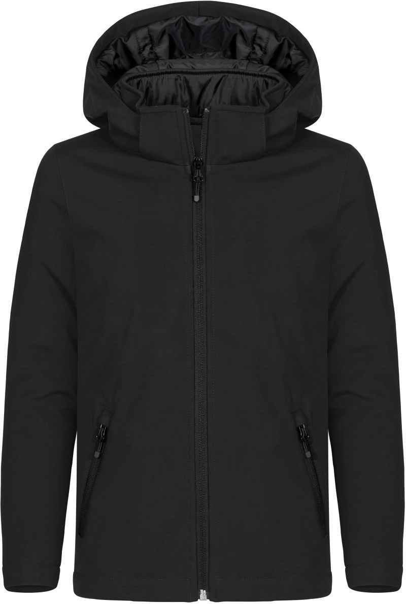 Clique Wattierte Kinder Kapuzen Softshell Jacke Padded Hooded Softshell Junior