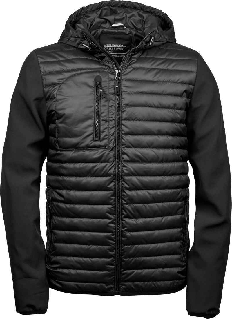 Tee Jays Herren Crossover Kapuzenjacke Tj 9628 Sweatshirt