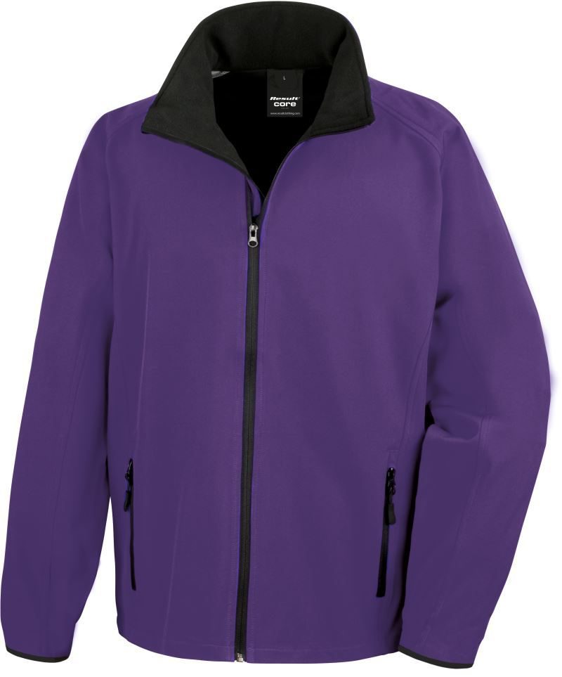 Result Herren 2-Lagen Softshell Jacke "Printable" R 231M