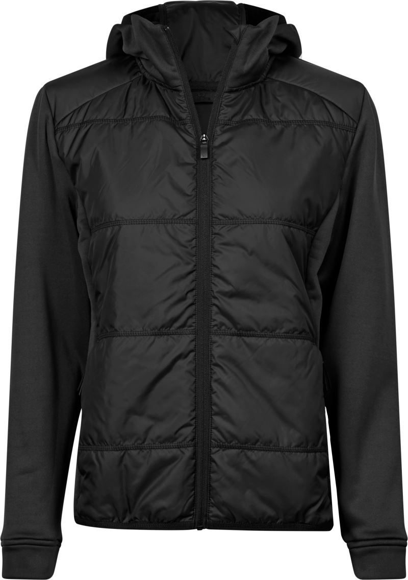 Tee Jays Damen Hybrid Stretch Kapuzenjacke Tj 9113 Sweatshirt
