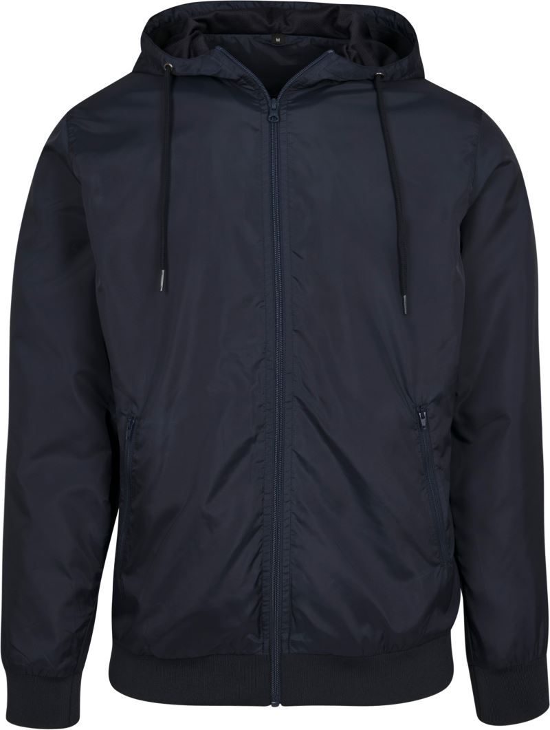 Build your Brand Windjacke By 016 – Navy/Navy