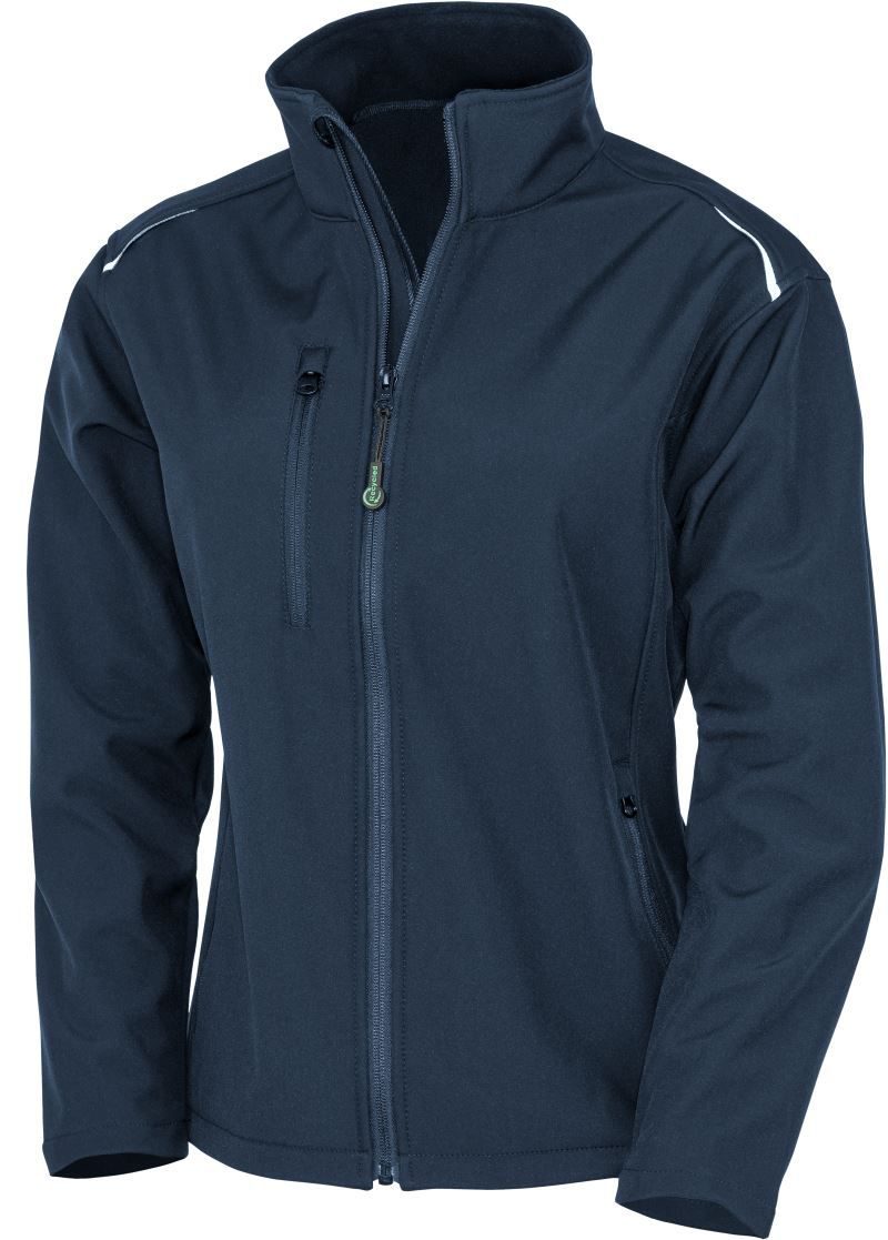 Result Damen 3-Lagen Softshell Jacke "Printable" R 900F – Navy