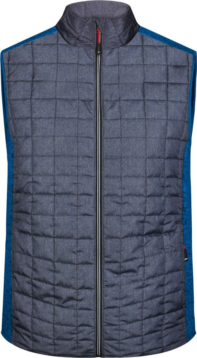 Daiber Herren Hybrid Strickfleece Gilet Jn 740