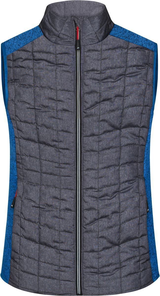 Daiber Damen Hybrid Strickfleece Gilet Jn 739