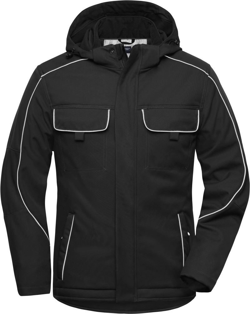 Daiber Workwear Softshell Padded Jacke - Solid Jn 886
