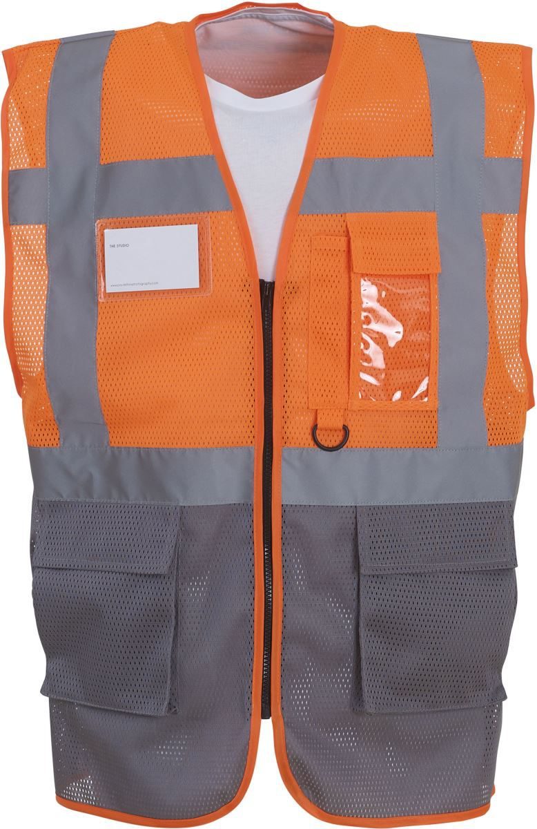 Yoko Hi-Vis Mesh Warnweste Hvw 820