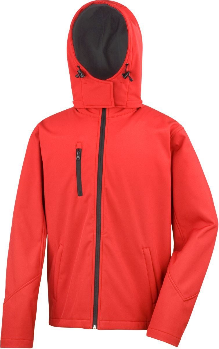 Result Herren 3-Lagen Softshell Kapuzenjacke R 230M