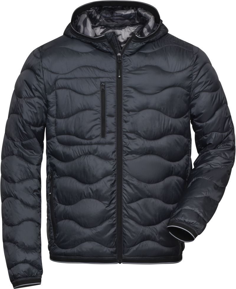 Daiber Herren Steppjacke Jn 1156 – Graphite/Camouflage