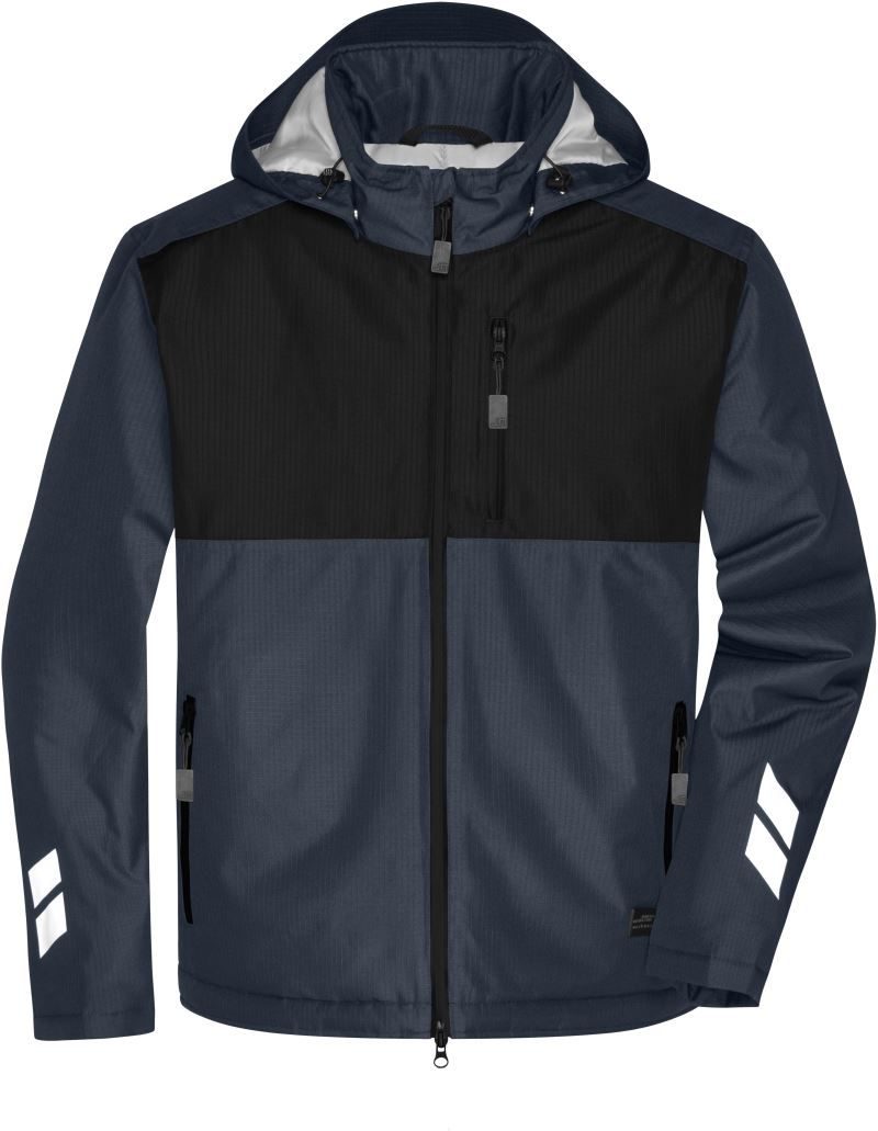 Daiber Workwear Hardshell Padded Jacke Jn 1815 – Carbon/Black