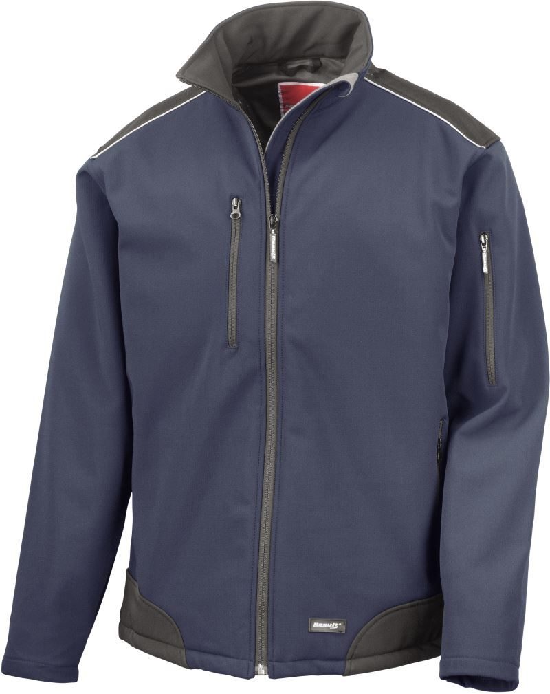 Result 3-Lagen Softshell Ripstop Workwear Jacke R 124X