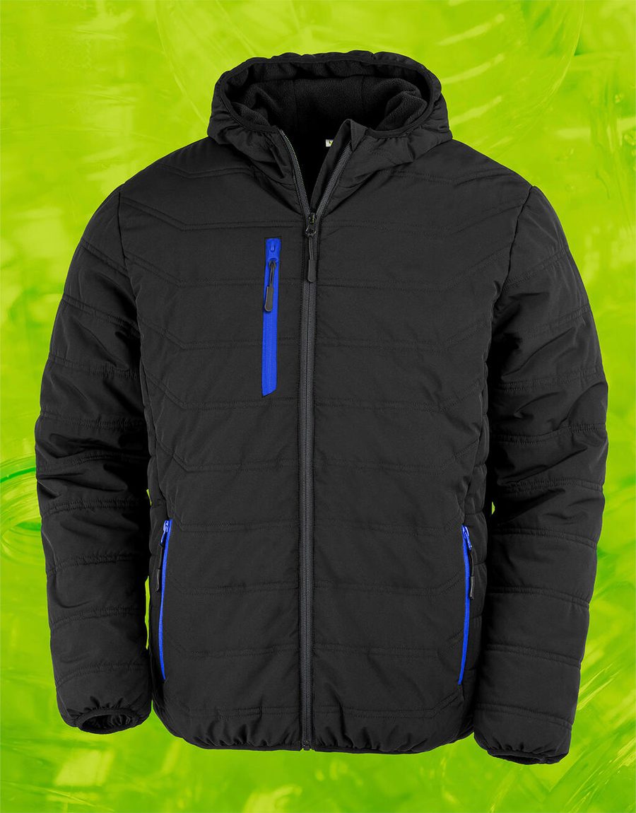Result Winter Jacke "Black Compass" R 240X – Black/Royal