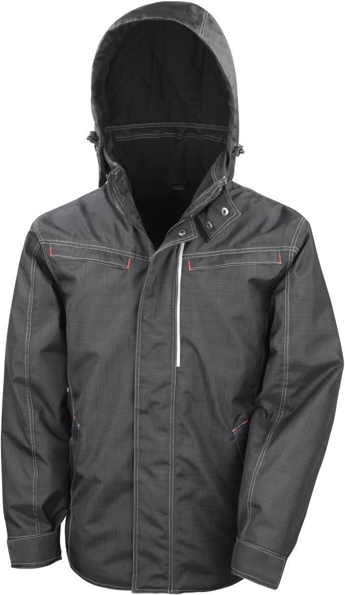 Result Workwear Jacke in Denim Struktur R 326X