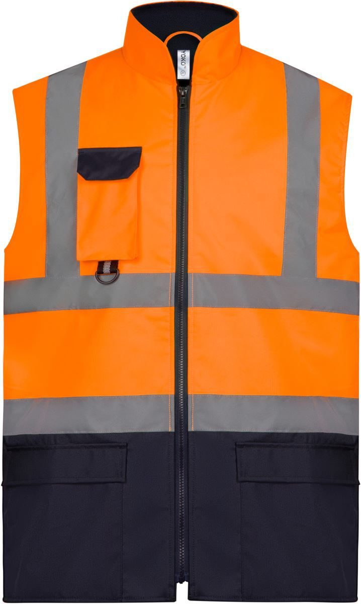 Yoko Hi-Vis Wattierter Bodywarmer Hv 005