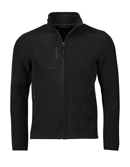 Tee Jays Herren Fleece Jacke "Trail" Tj 9130 – Black