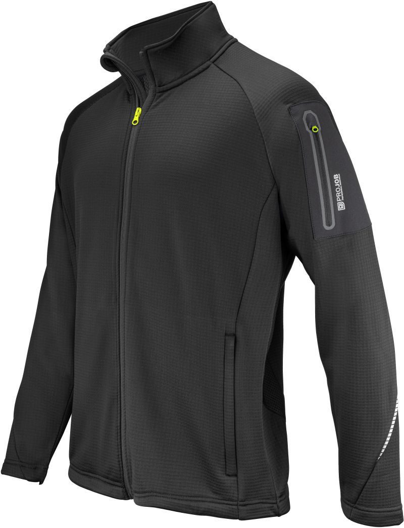ProJob Workwear Microfleece Jacke 3319 Microfleece Jacket – Black