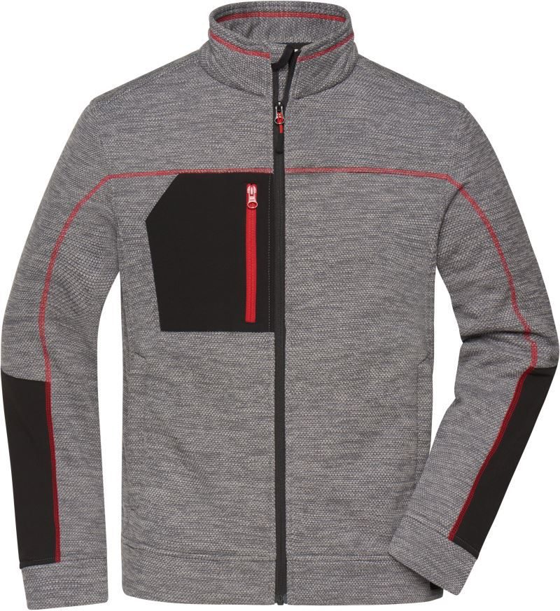 Daiber Herren Strickfleece Jacke Jn 1818