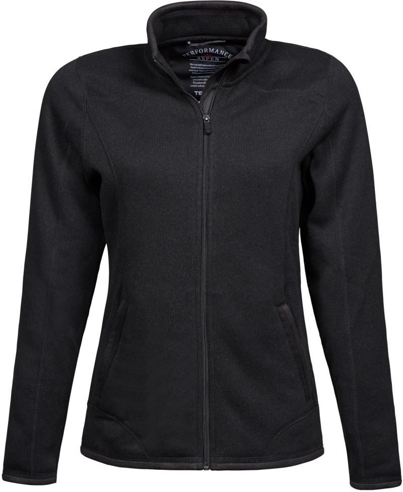 Tee Jays Damen Melange Strickfleece Jacke Tj 9616