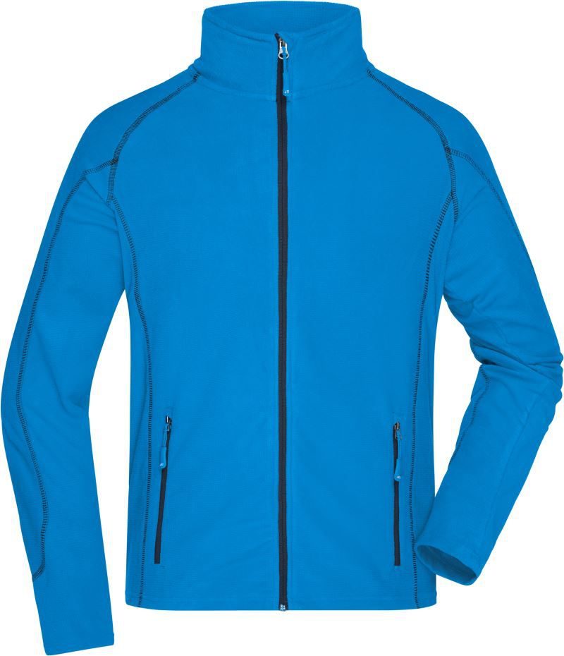Daiber Herren Struktur Fleece Jacke Jn 597