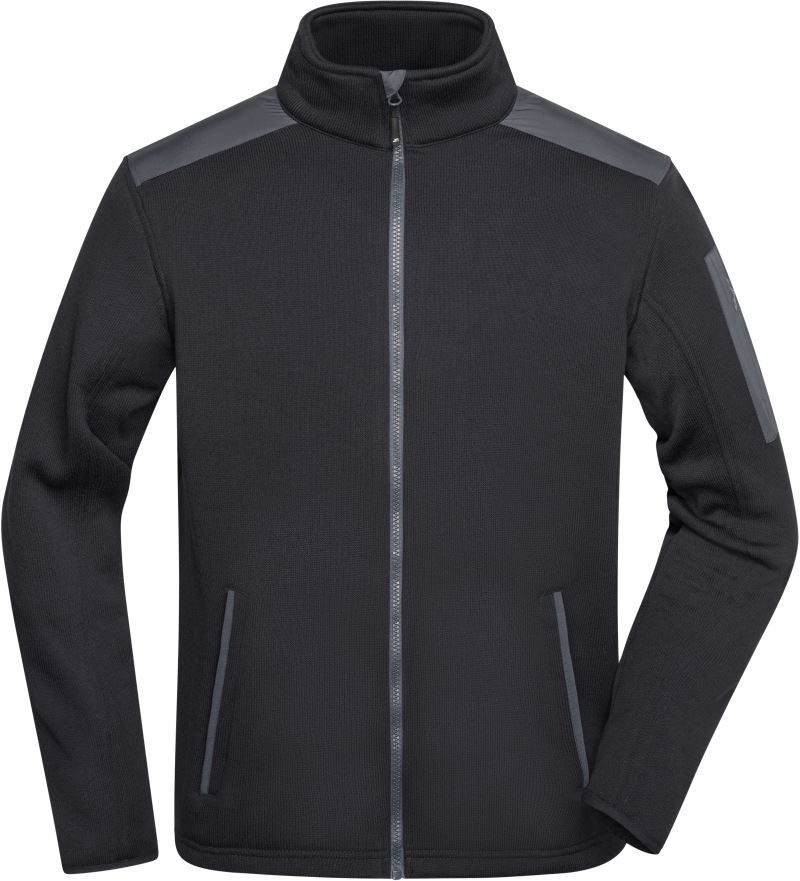 Daiber Herren Strickfleece Jacke Jn 591