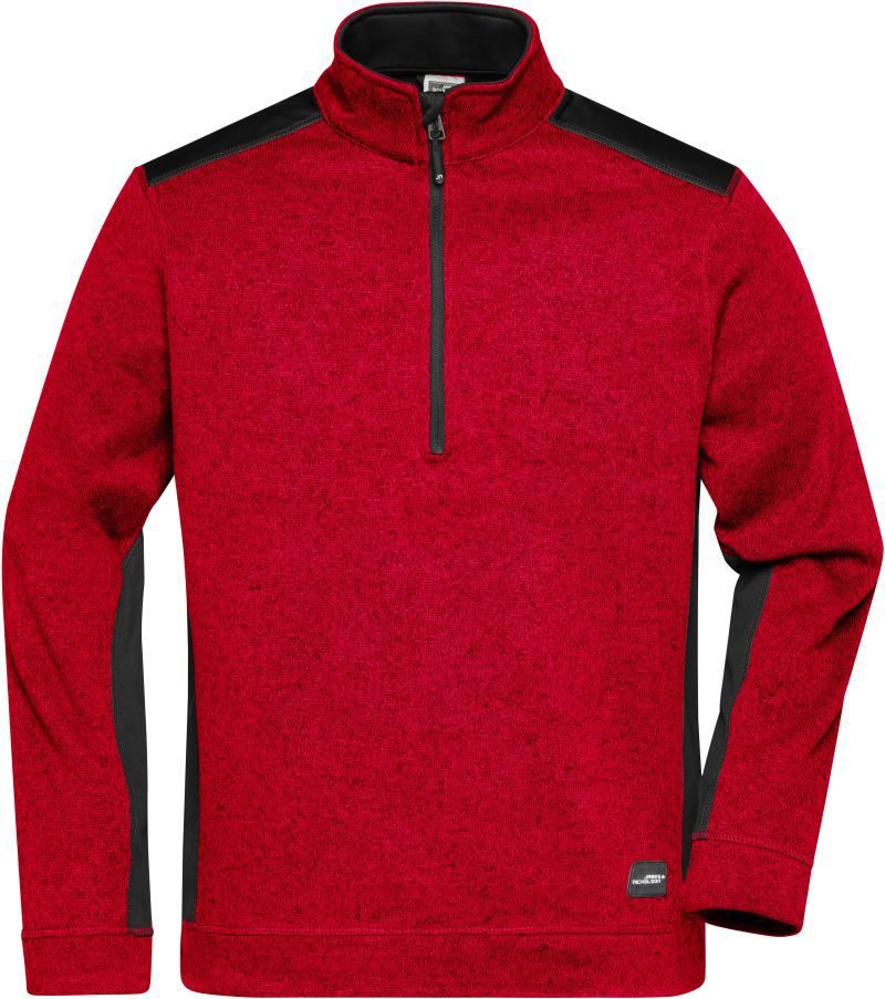 Daiber Herren Workwear Strickfleece 1/2 Zip - Strong Jn 864