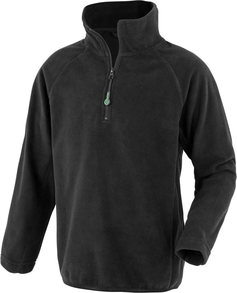 Result Kinder Microfleece Pullover 1/4 Zip R 905J – Black