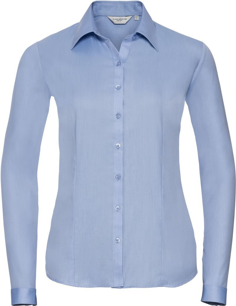 Russell Athletic Herringbone Bluse langarm 962F