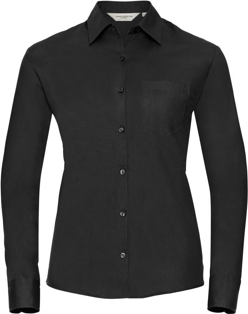 Russell Athletic Popeline Bluse langarm 936F