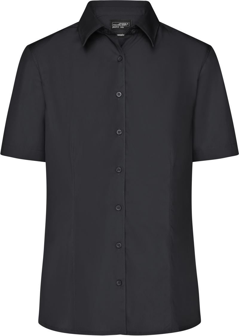 Daiber Popeline Business Bluse kurzarm Jn 643