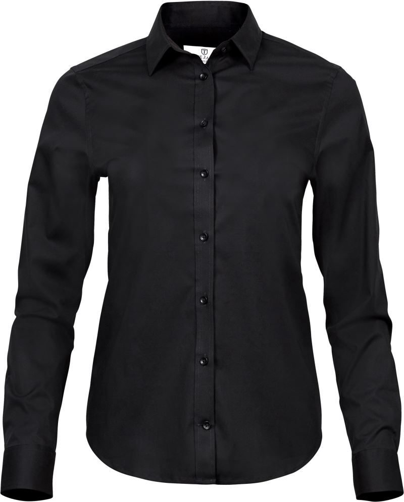 Tee Jays Luxus Stretch Bluse langarm Tj 4025