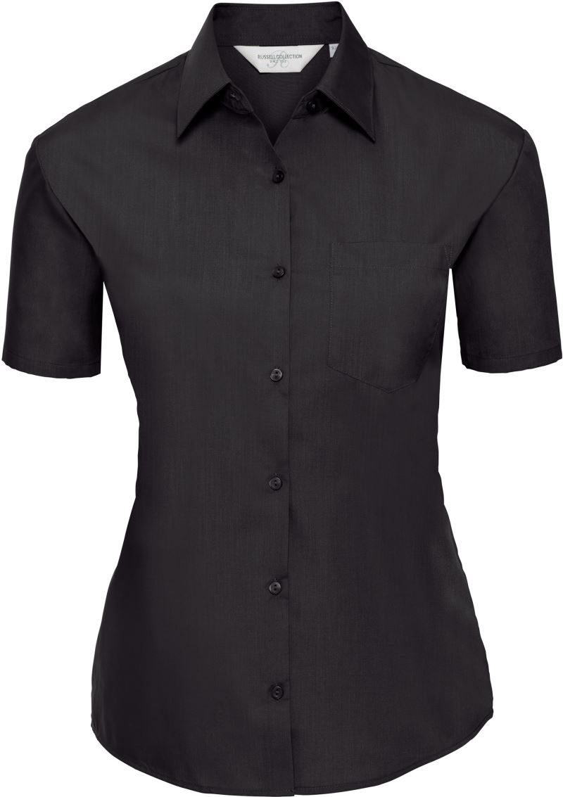 Russell Athletic Popeline Bluse kurzarm 935F