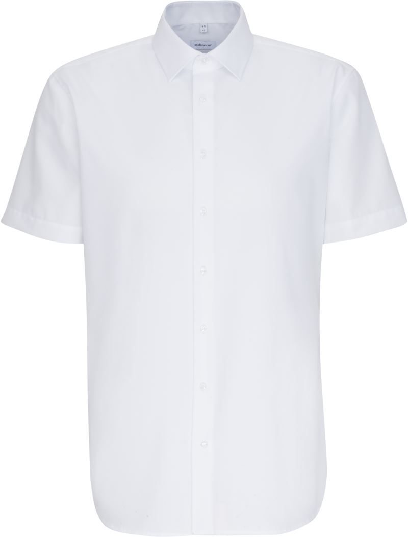 Seidensticker Hemd kurzarm Shirt Shaped Ssl – White