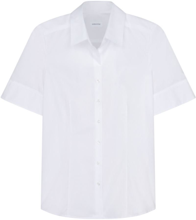 Seidensticker Bluse kurzarm Blouse Ssl – White
