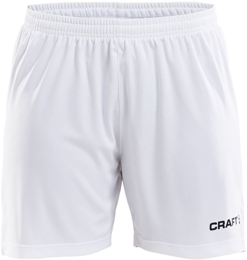 Craft Teamwear Damen Sport Shorts Squad Go Short Solid W – White