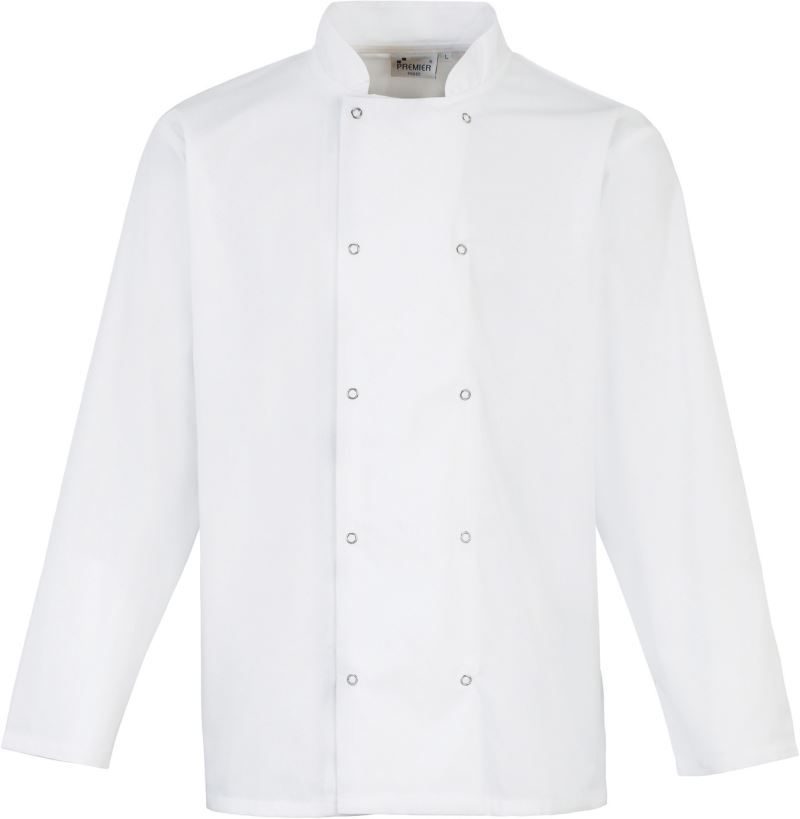 Premier Kochjacke langarm Pr 665 – White