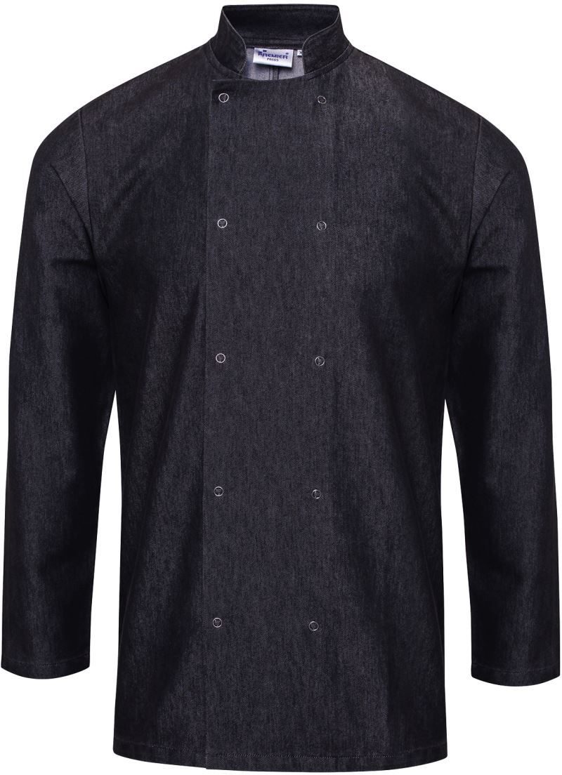 Premier Denim Kochjacke Pr 660 – Black Denim