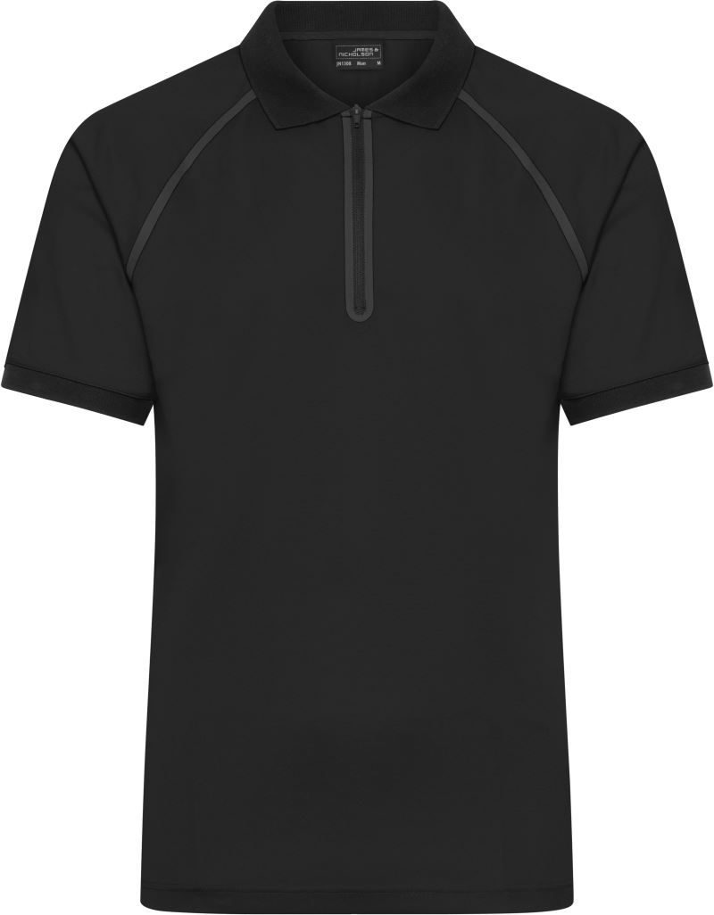 Daiber Herren Piqué Polo mit Zip Jn 1308