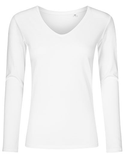 X.o by Promodoro Women´s V-Neck T-Shirt Long Sleeve 1560