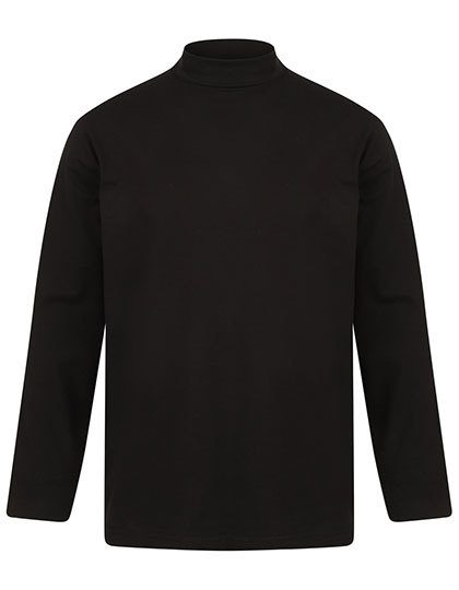 Henbury Roll-Neck Long-Sleeve Top H020