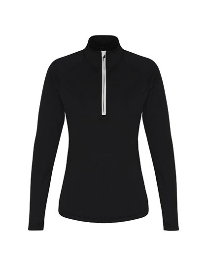 TriDri Women´s Long Sleeve Performance ¼ Zip TR120 T-Shirt