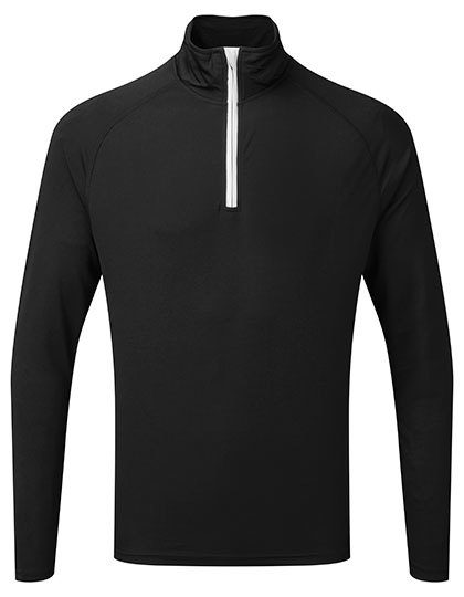 TriDri Men´s Long Sleeve Performance ¼ Zip TR110 T-Shirt