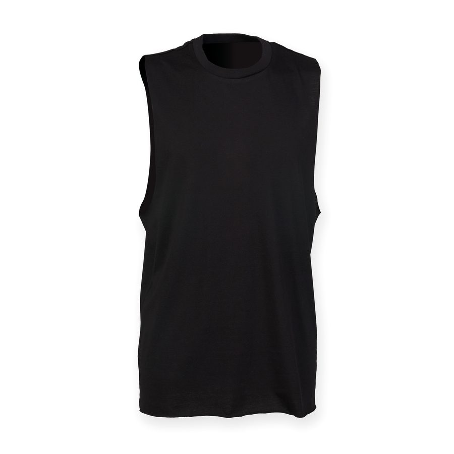 Men´s High Neck Slash Armhole Vest SF232