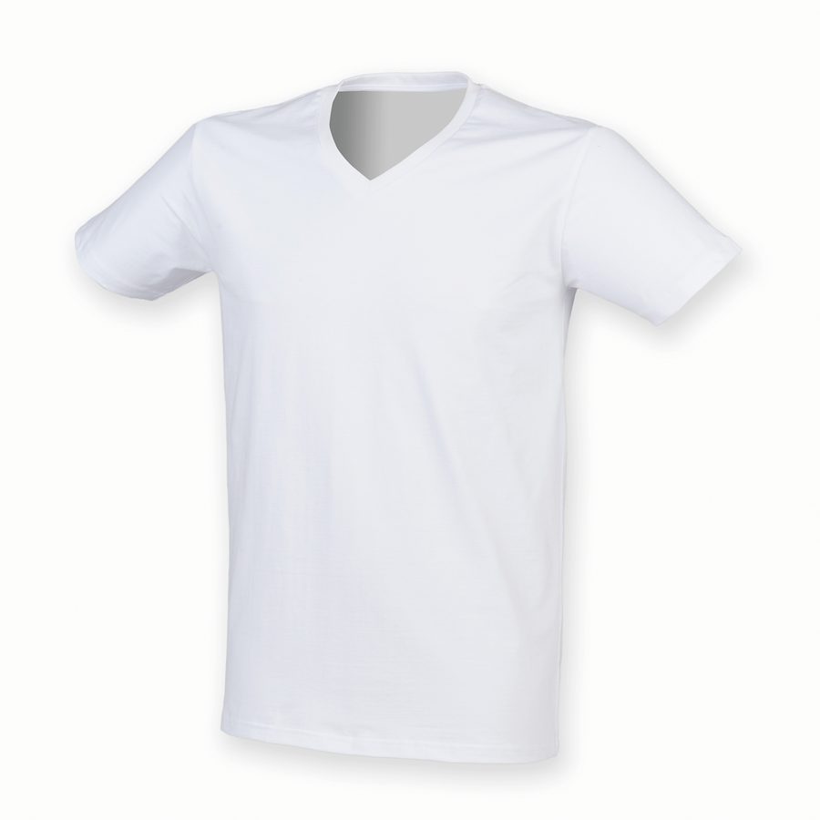 Men´s Feel Good Stretch V-Neck T SF122 T-Shirt